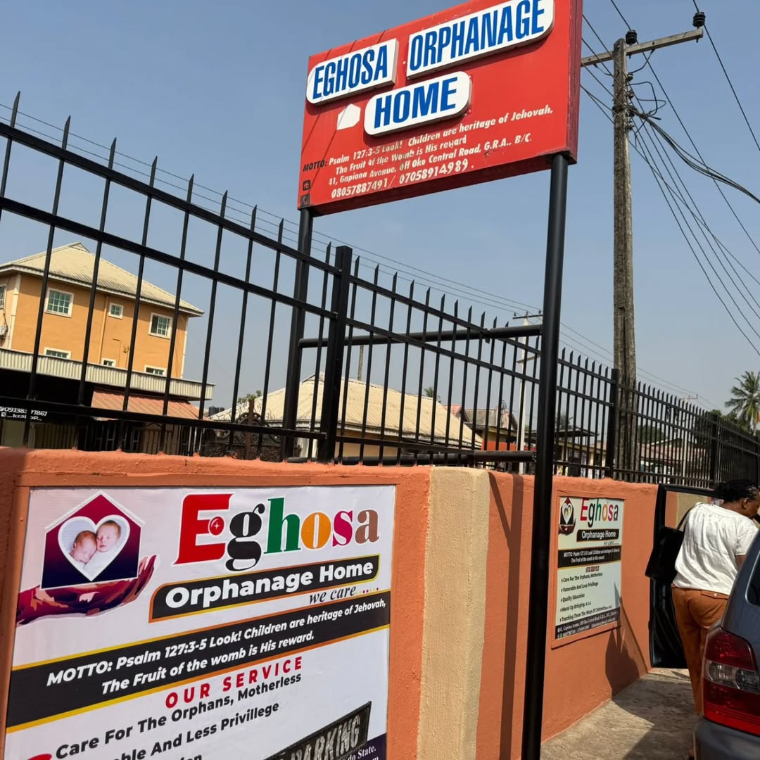 Eghosa Orphanage in Benin City, EDO State